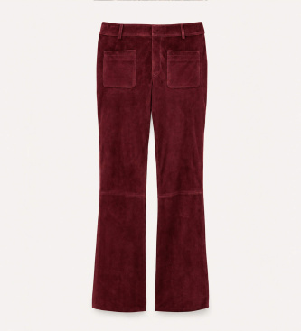 BA&SH Mossi Hose bordeaux