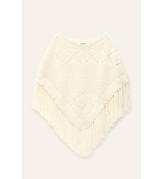 BA&SH Poncho Sandy bege