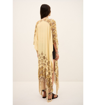 BA&SH Poncho Zelma jaune