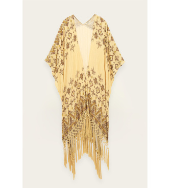 BA&SH Poncho Zelma jaune
