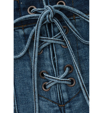 BA&SH Shorts Rio denim azul