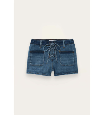 BA&SH Shorts Rio denim azul