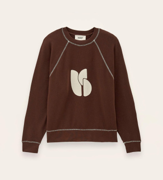 BA&SH Sweat Bart marron
