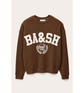BA&SH Sweat-shirt Benjamin brown