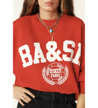 BA&SH Sweatshirt Benjamin red