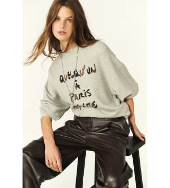 BA&SH Sudadera Brice gris