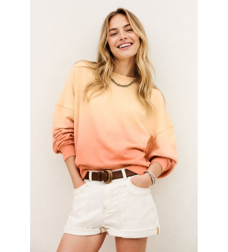 BA&SH Sweat Mahida jaune, orange
