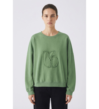 BA&SH Sweater Maia groen