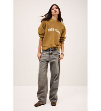 BA&SH Sweat-shirt Robbie marron