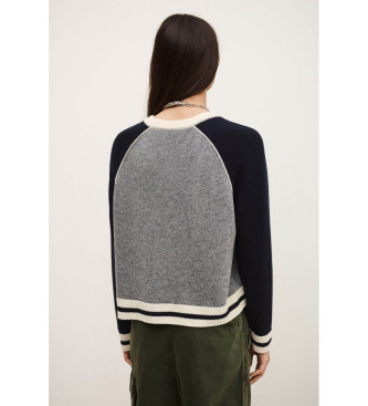 BA&SH Sporty cashmere jumper Collette grey