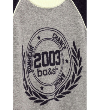 BA&SH Sporty cashmere jumper Collette grey