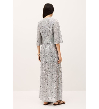BA&SH Robe Conny grise
