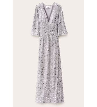 BA&SH Robe Conny grise