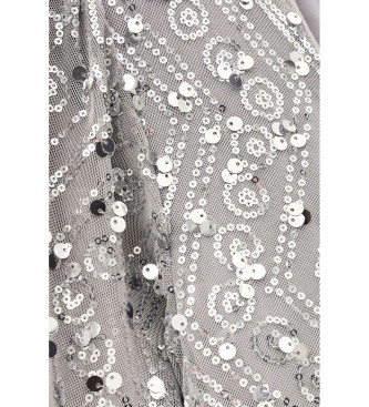 BA&SH Robe Conny grise