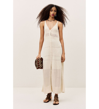 BA&SH Joelle beige dress