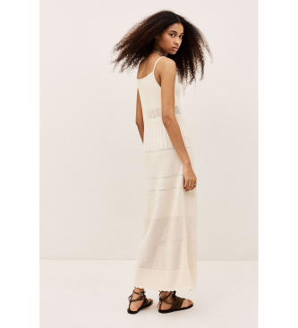 BA&SH Joelle beige dress