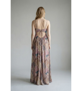 BA&SH Abito multicolore Pietra