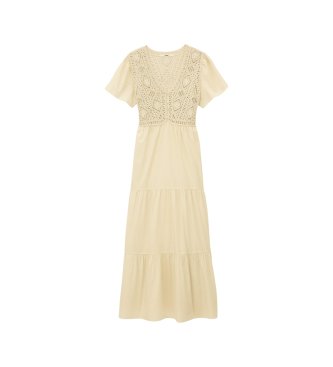 BA&SH Sandy beige klänning