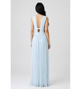 BA&SH Vestido Tania azul
