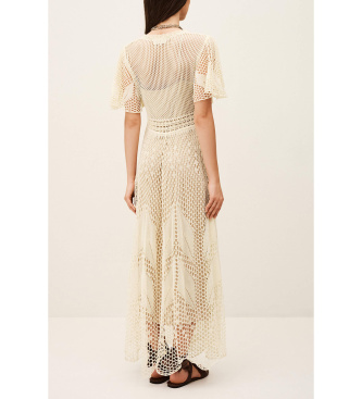BA&SH Umia beige klänning