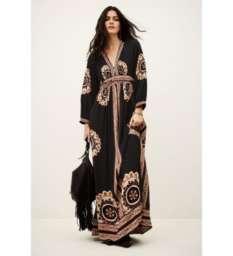 BA&SH Vestido Vera negro