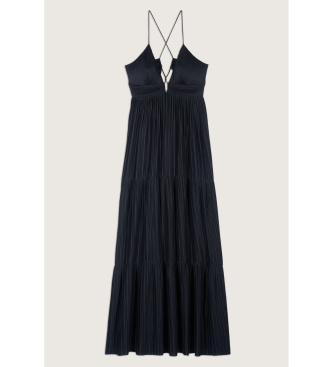 BA&SH Obleka Wasta črna