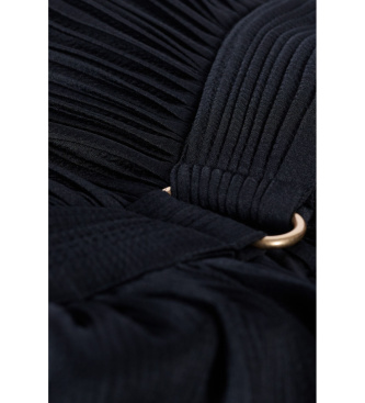 BA&SH Obleka Wasta črna