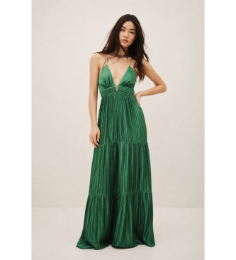 BA&SH Vestido Wasta verde
