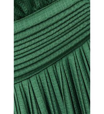 BA&SH Vestido Wasta verde
