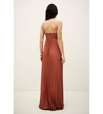 BA&SH Sukienka z terakoty Willow