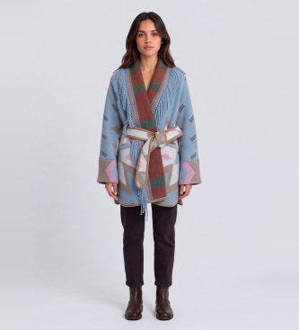 Bazar Deluxe Cappotto Corto blu