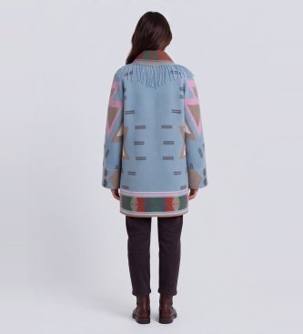 Bazar Deluxe Cappotto Corto blu
