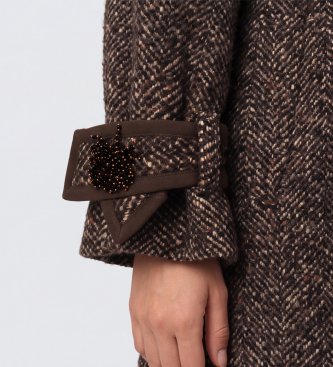 Bazar Deluxe Cappotto marrone