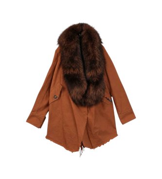 Bazar Deluxe Cappotto doppio marrone