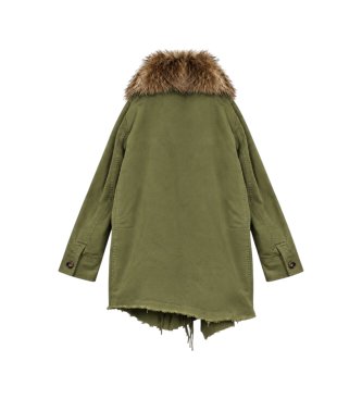 Bazar Deluxe Cappotto Doppio verde
