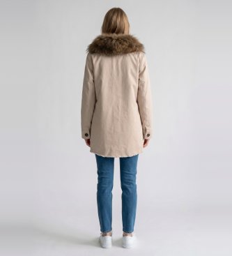 Bazar Deluxe Abrigo Doble beige