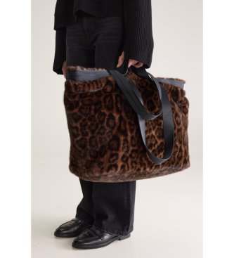 Bellerose Borsa tote Jommie marrone