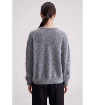 Bellerose Cardigan Dathan middengrijs