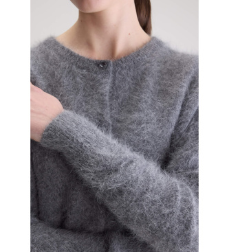 Bellerose Cardigan Dathan middengrijs