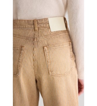 Bellerose Jeans Poker62 beige striber
