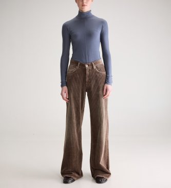Bellerose Jeans Kansas62 castanho