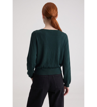 Bellerose Jersey Gerhi striber grøn, sort
