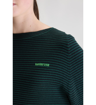 Bellerose Jersey Gerhi striber grøn, sort
