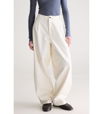 Bellerose Jimi62 broek gebroken wit