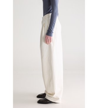Bellerose Jimi62 broek gebroken wit
