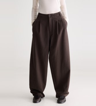 Bellerose Pantalone Jimi62 marrone scuro