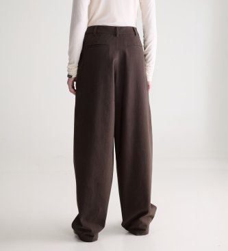 Bellerose Pantalone Jimi62 marrone scuro