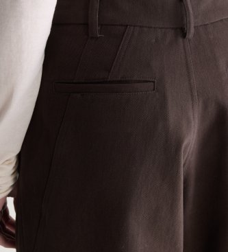 Bellerose Pantalone Jimi62 marrone scuro