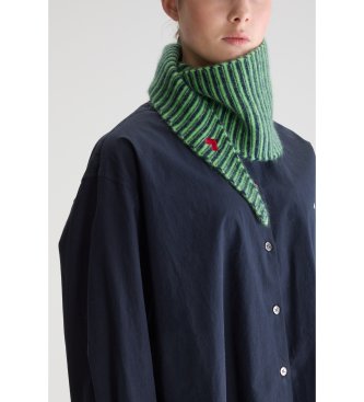Bellerose Dusol tørklæde med grønne striber