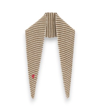 Bellerose Fular Dusol a rayas beige